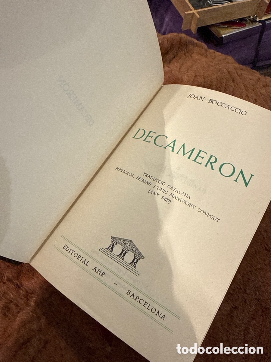 Libros: T&iacute;tulo: Decameron &ndash; Giovanni Boccaccio - Foto 5