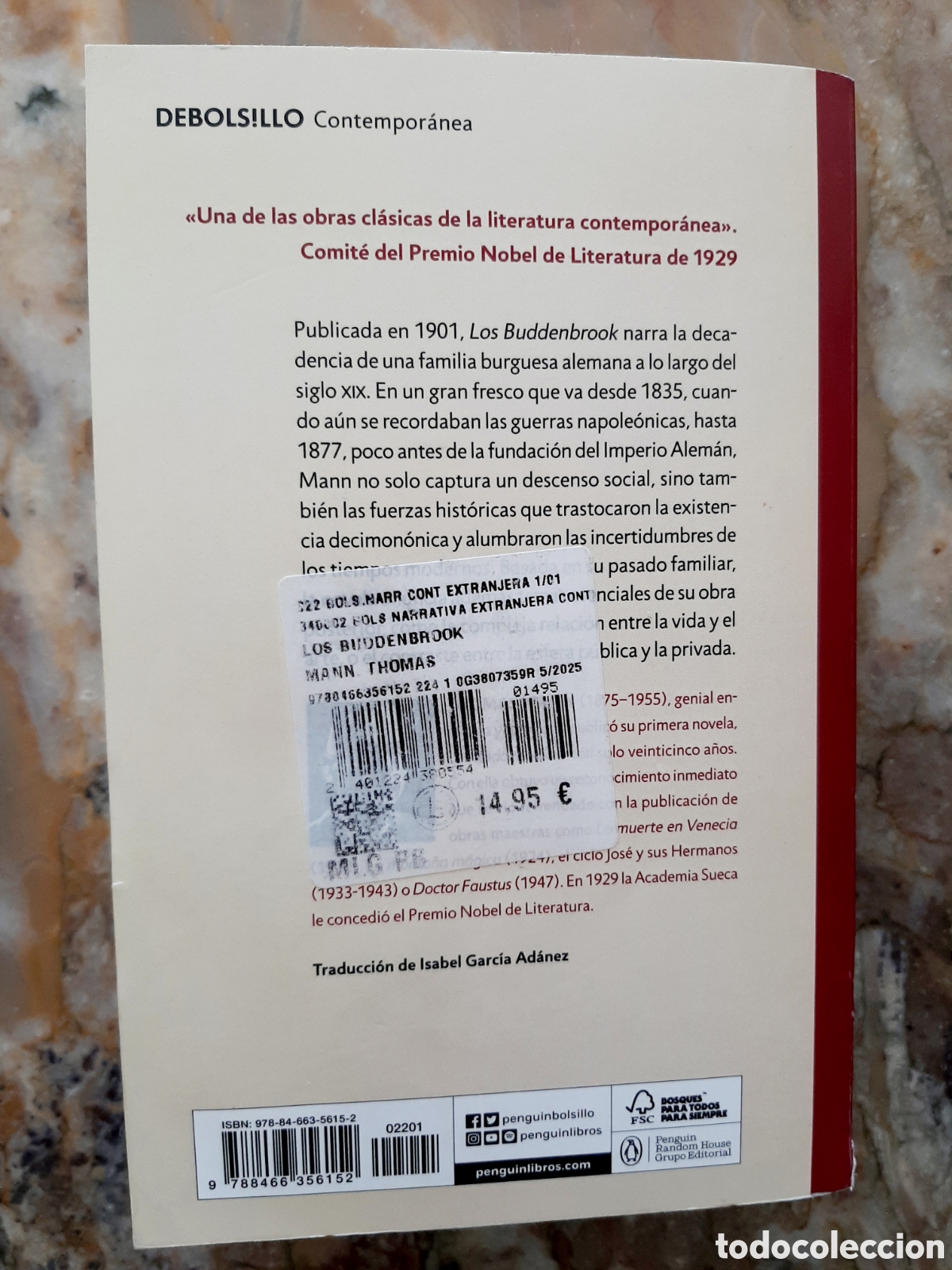 Libros: Thomas Mann Los Buddenbrook - Foto 2