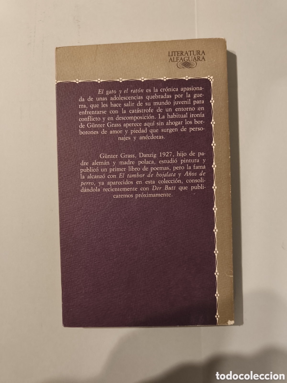 Libros: El gato y el rat&oacute;n, gunter grass - Foto 2
