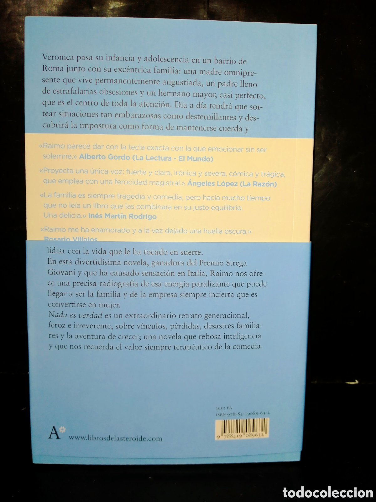 Libros: VERONICA RAIMO. NADA ES VERDAD .LIBROS DEL ASTEROIDE - Foto 2