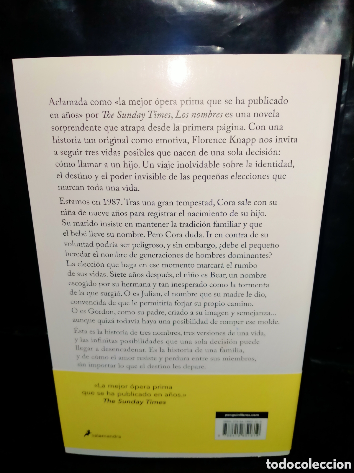 Libros: FLORENCE KNAPP. LOS NOMBRES .SALAMANDRA - Foto 2