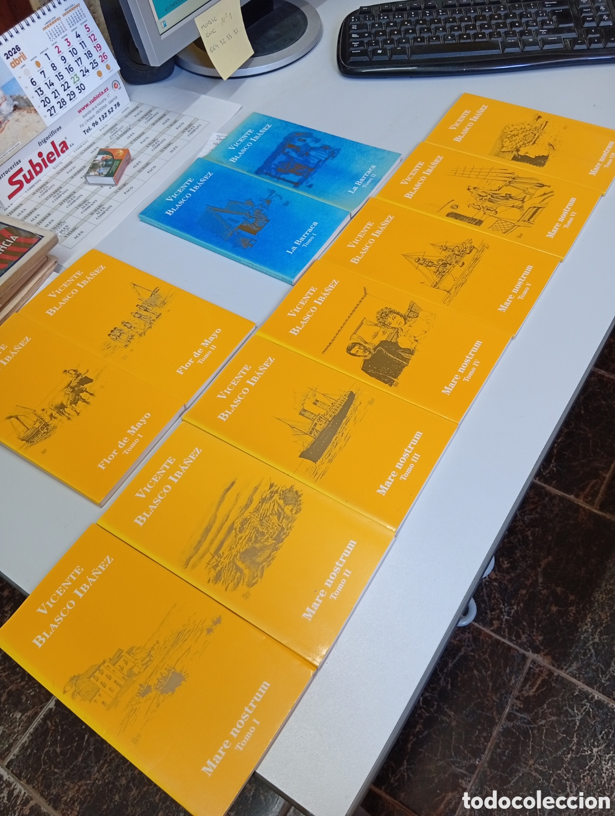 Libros: Flor de Mayo, La Barraca y Mare Nostrum. Blasco Ib&aacute;&ntilde;ez - Foto 1