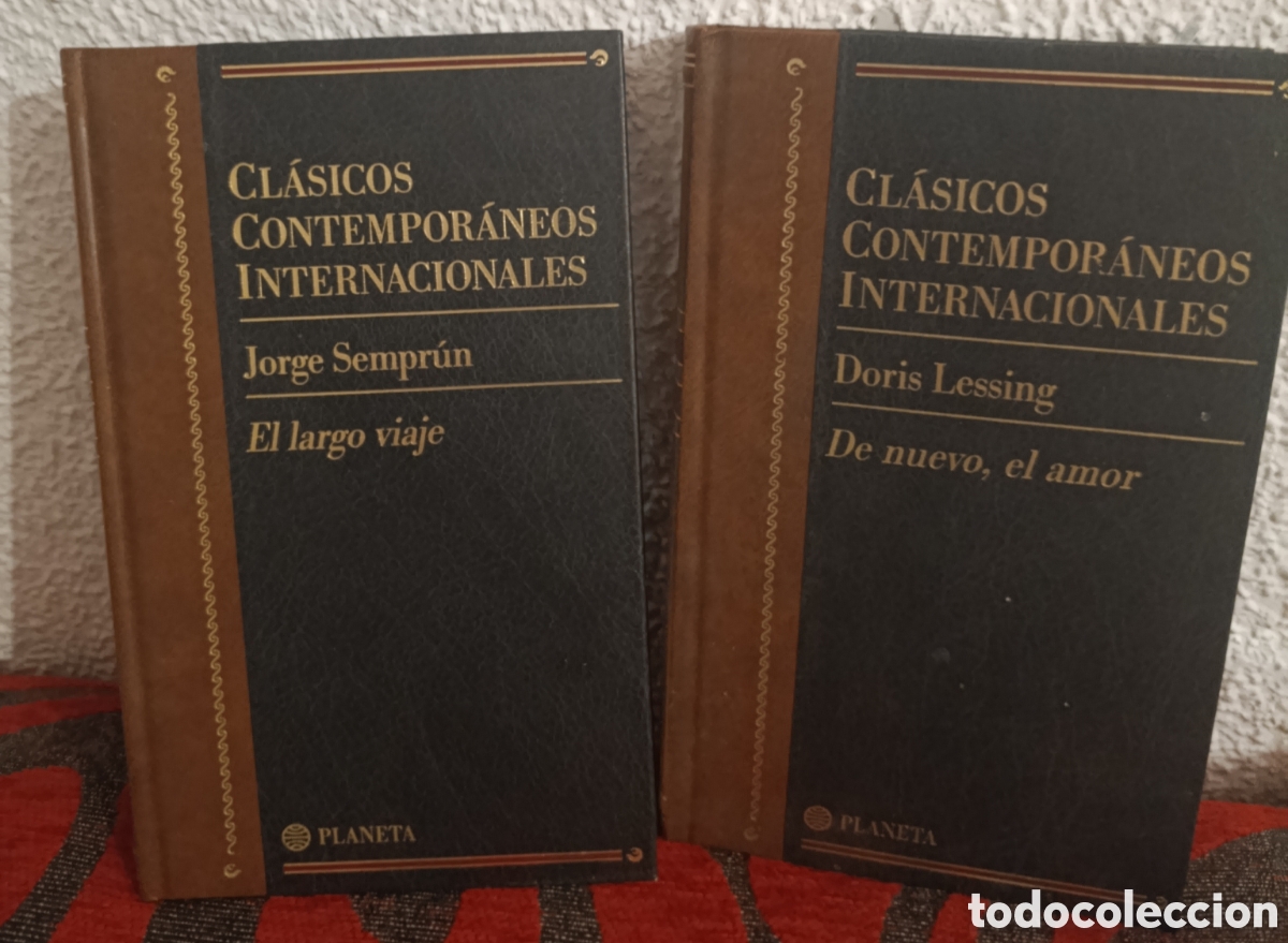 Libros: Lote 2 Libros: Cl&aacute;sicos Contempor&aacute;neos Internacionales (Planeta) - Sempr&uacute;n y Lessing