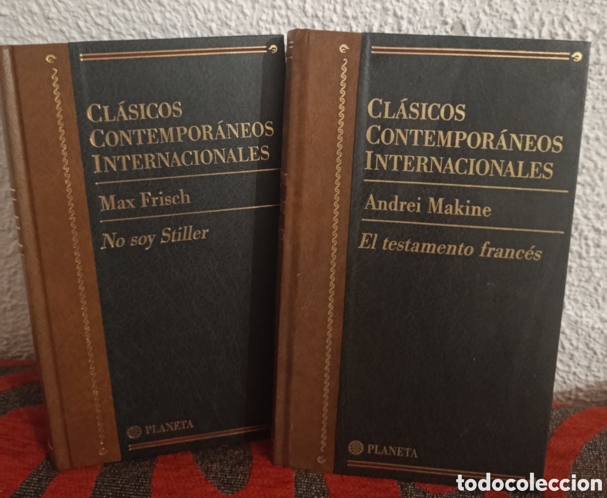 Libros: Lote 2 Libros: Cl&aacute;sicos Contempor&aacute;neos Internacionales (Planeta) - Frisch y Makine