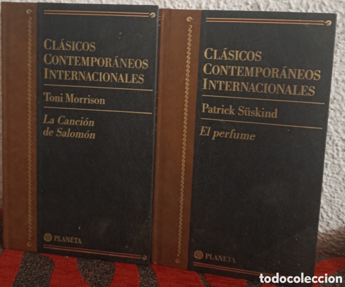 Libros: Lote 2 Libros: Cl&aacute;sicos Contempor&aacute;neos (Planeta) - El Perfume / La Canci&oacute;n de Salom&oacute;n