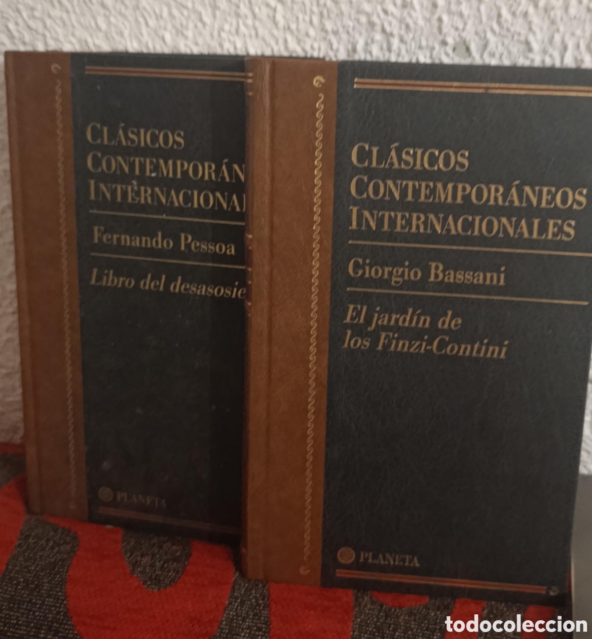 Libros: Lote 2 Libros: Cl&aacute;sicos (Fernando Pessoa y Giorgio Bassani)
