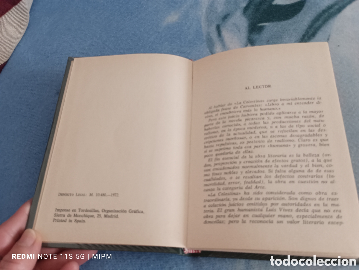 Libros: La celestina de Rojas edici&oacute;n 1972 - Foto 5