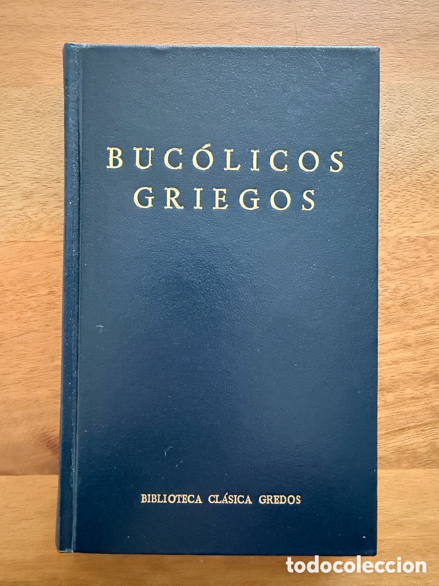 Libros: BUC&Oacute;LICOS GRIEGOS / Biblioteca Cl&aacute;sica Gredos