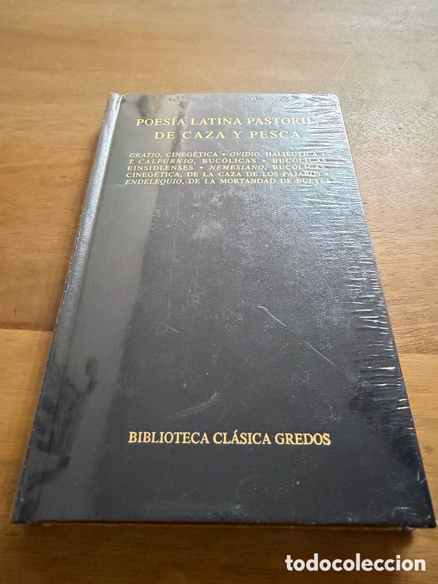 Libros: POES&Iacute;A LATINA PASTORIL, DE CAZA Y PESCA / BIBLIOTECA CL&Aacute;SICA GREDOS