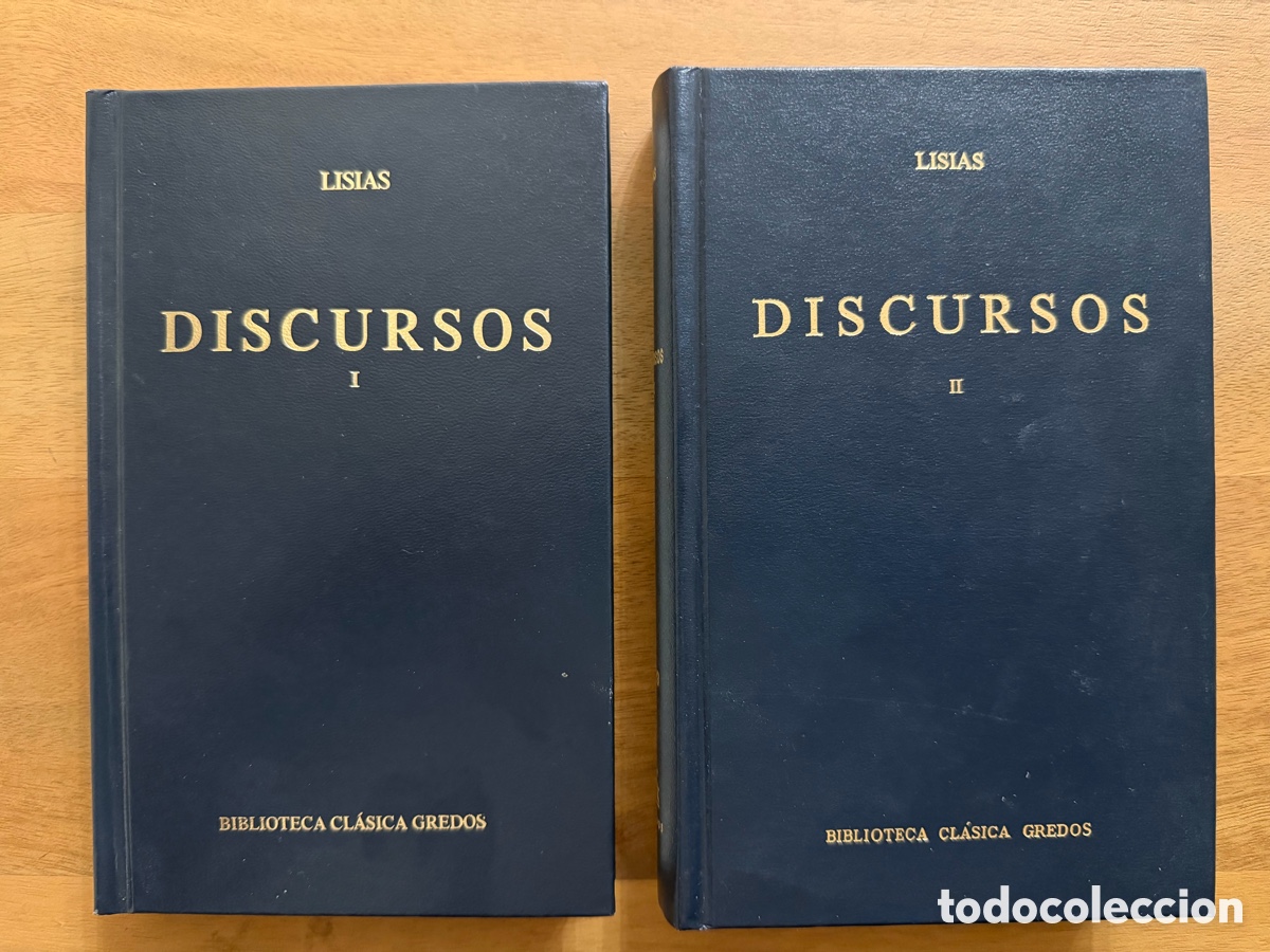 Libros: DISCURSOS I y II de Lisias / BIBLIOTECA CL&Aacute;SICA GREDOS