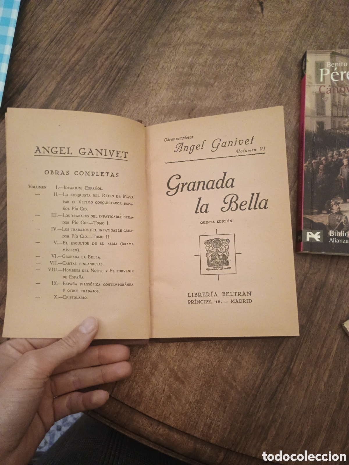 Libros: Granada la Bella de &Aacute;ngel Ganivet - Foto 2