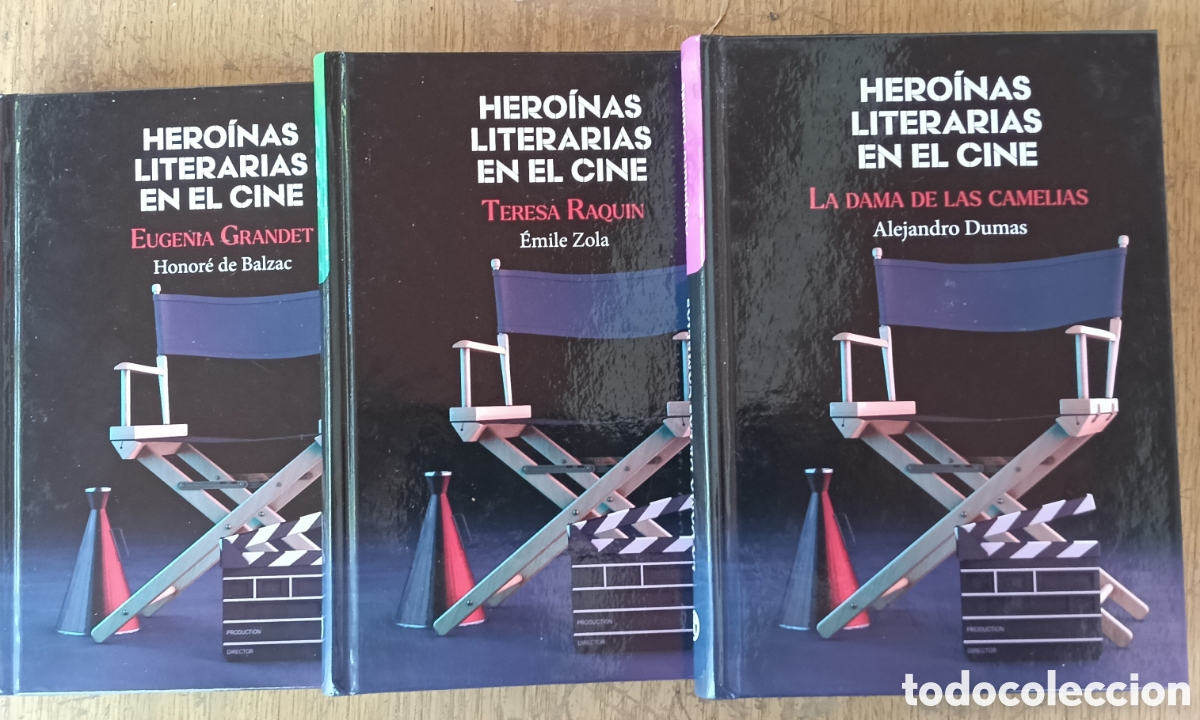 Libros: Hero&iacute;nas literarias en el cine,Dumas,Zola,Balzac,cub internacional del libro