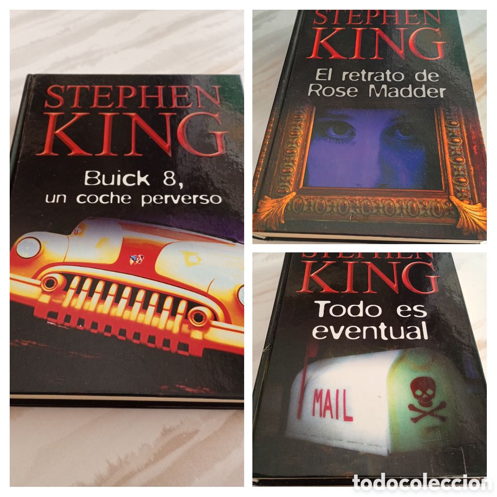 Libros: STEPHEN KING LOTE DE 3 NOVELAS