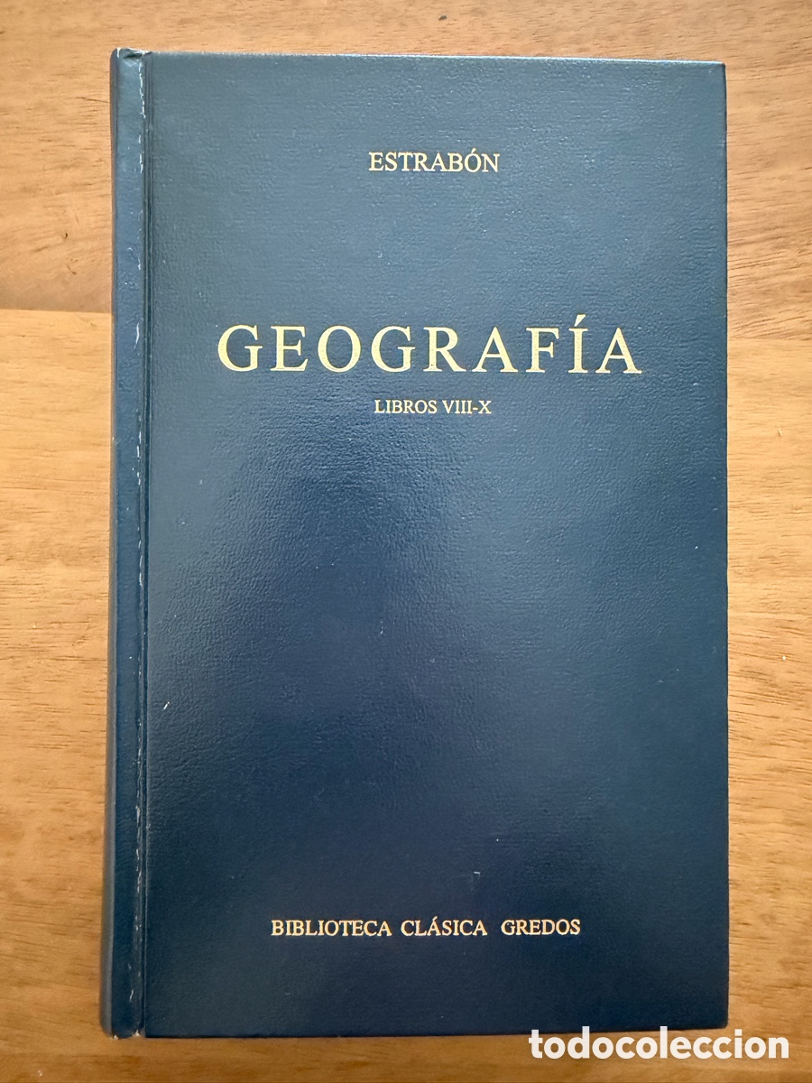 Libros: GEOGRAF&Iacute;A VIII-X de Estrab&oacute;n / Biblioteca Cl&aacute;sica Gredos