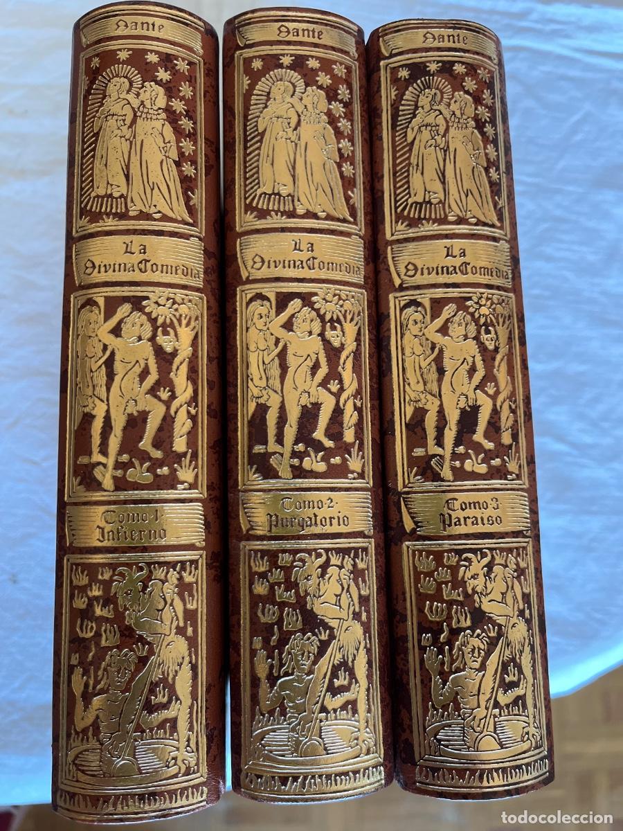 Libros: La Divina Comedia, Dante. Ed. C&iacute;rculo Bibli&oacute;filos, 1980, facsimil
