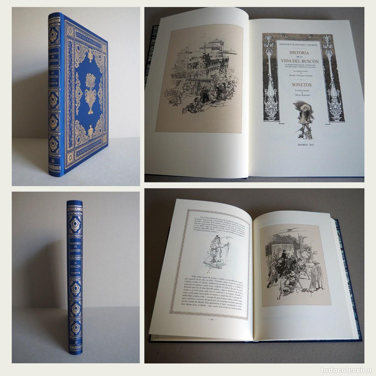 Libros: Historia de la vida del Busc&oacute;n. Francisco de Quevedo / Daniel Urrabieta. Guillermo Bl&aacute;zquez