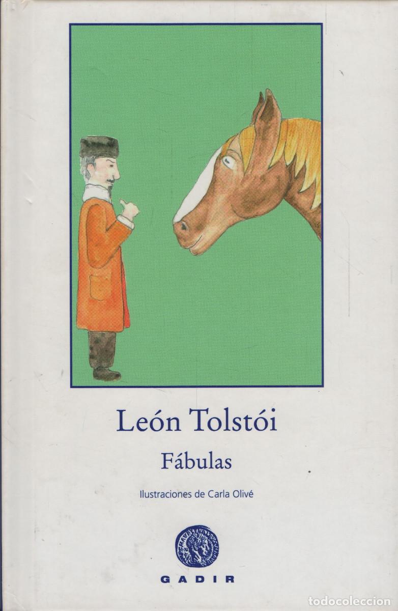 Libros: F&aacute;bulas. Le&oacute;n Tolst&oacute;i. Gadir. 2013.
