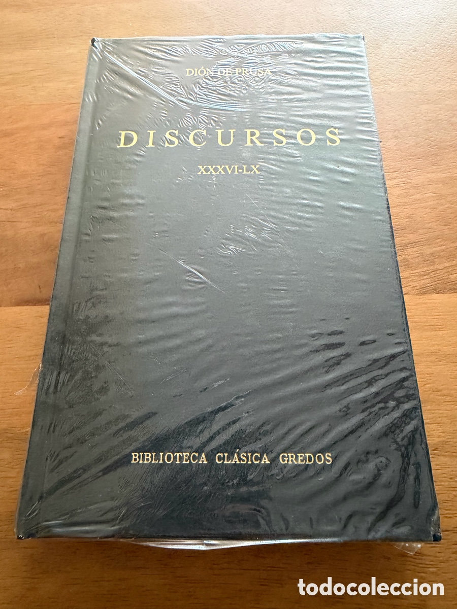 Libros: DISCURSOS XXXVI-LX de Di&oacute;n de Prusa / Biblioteca Cl&aacute;sica Gredos