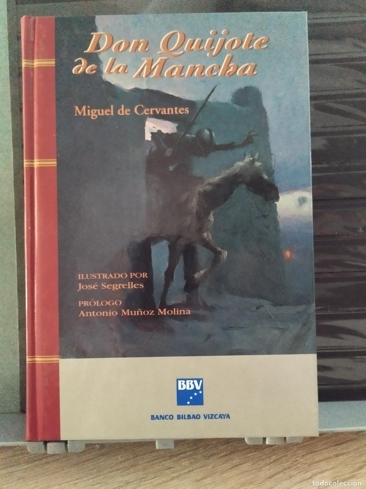 Libros: DON QUIJOTE DE LA MANCHA. EDITADO PARA EL BBV. PERFECTO ESTADO. VER FOTOS.