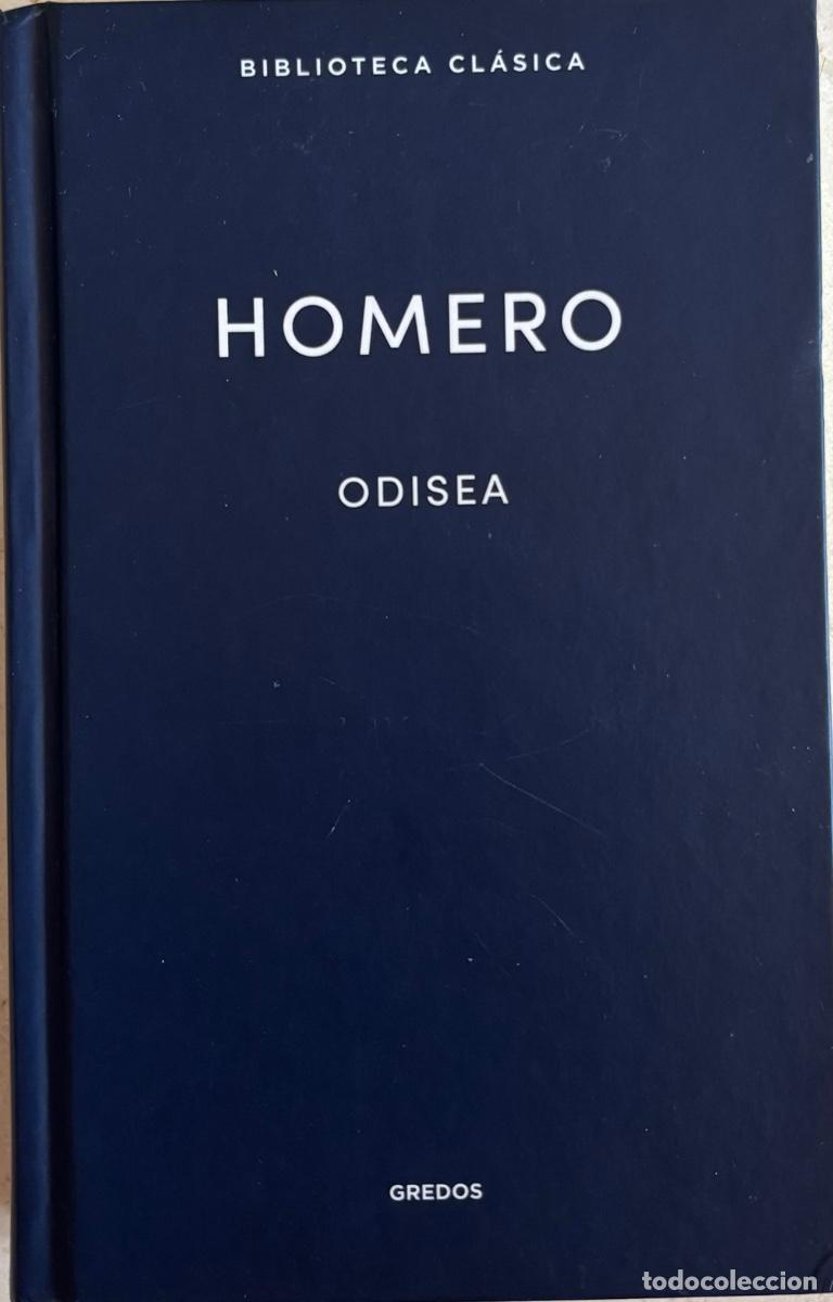 Libros: Homero &ndash; La Odisea (Biblioteca Cl&aacute;sica Gredos, tapa dura)