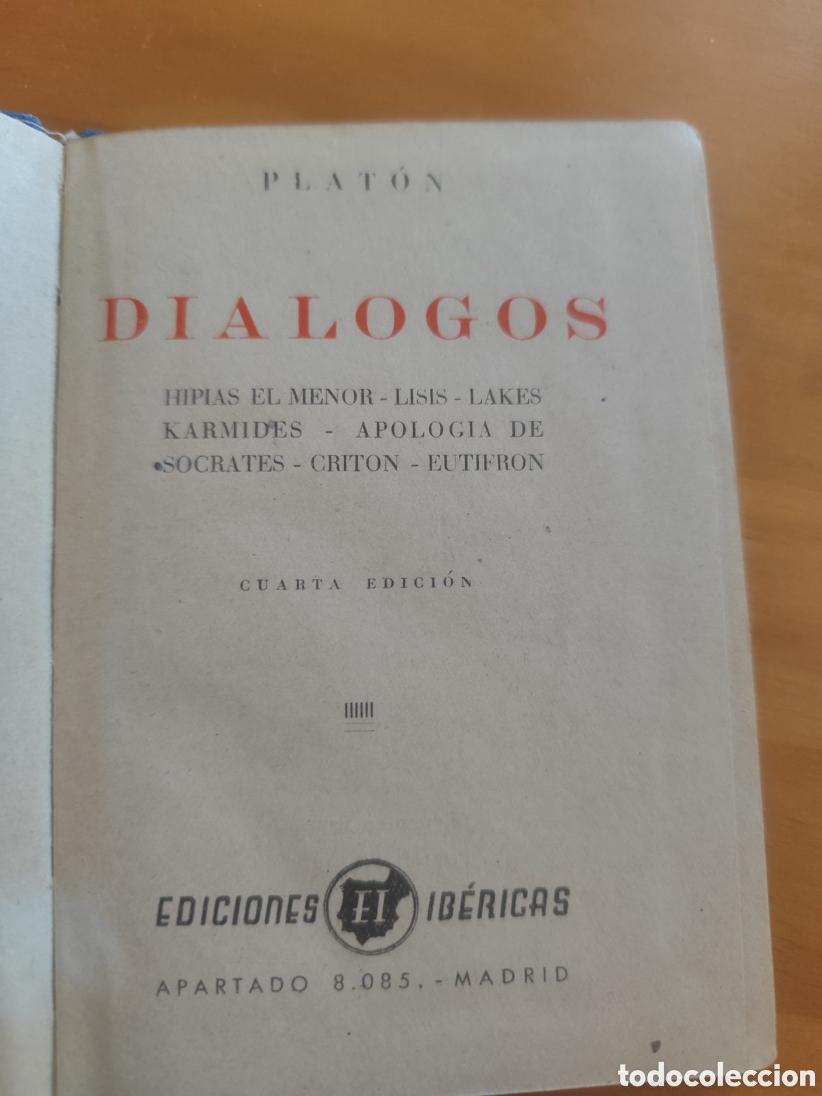 Libros: Libro Plat&oacute;n Di&aacute;logos - Foto 3