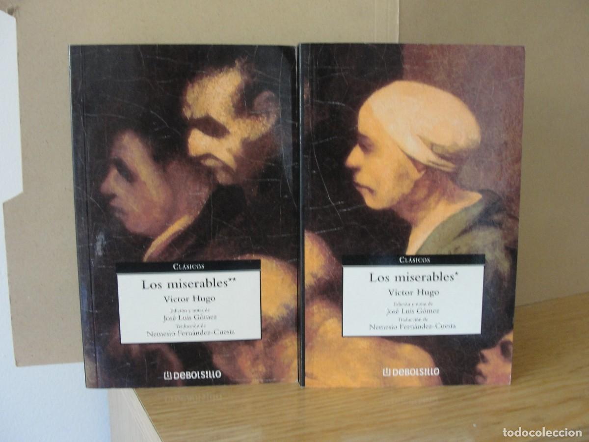 Libros: VICTOR HUGO los miserables 2 vol NUEVOS debolsillo traducion Nemesio Fernandez Cuesta