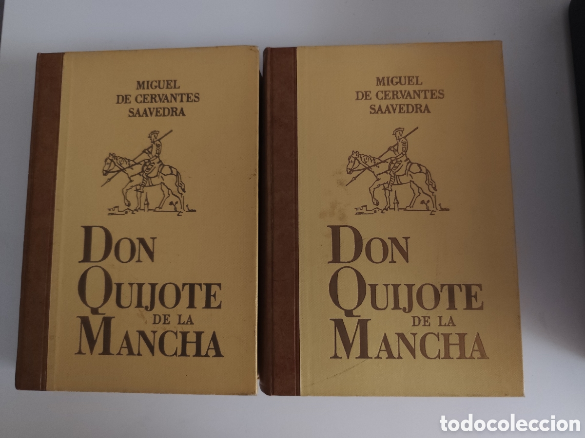 Libros: Don Quijote de La Mancha. Tomos I y II. (Ed.Labor)