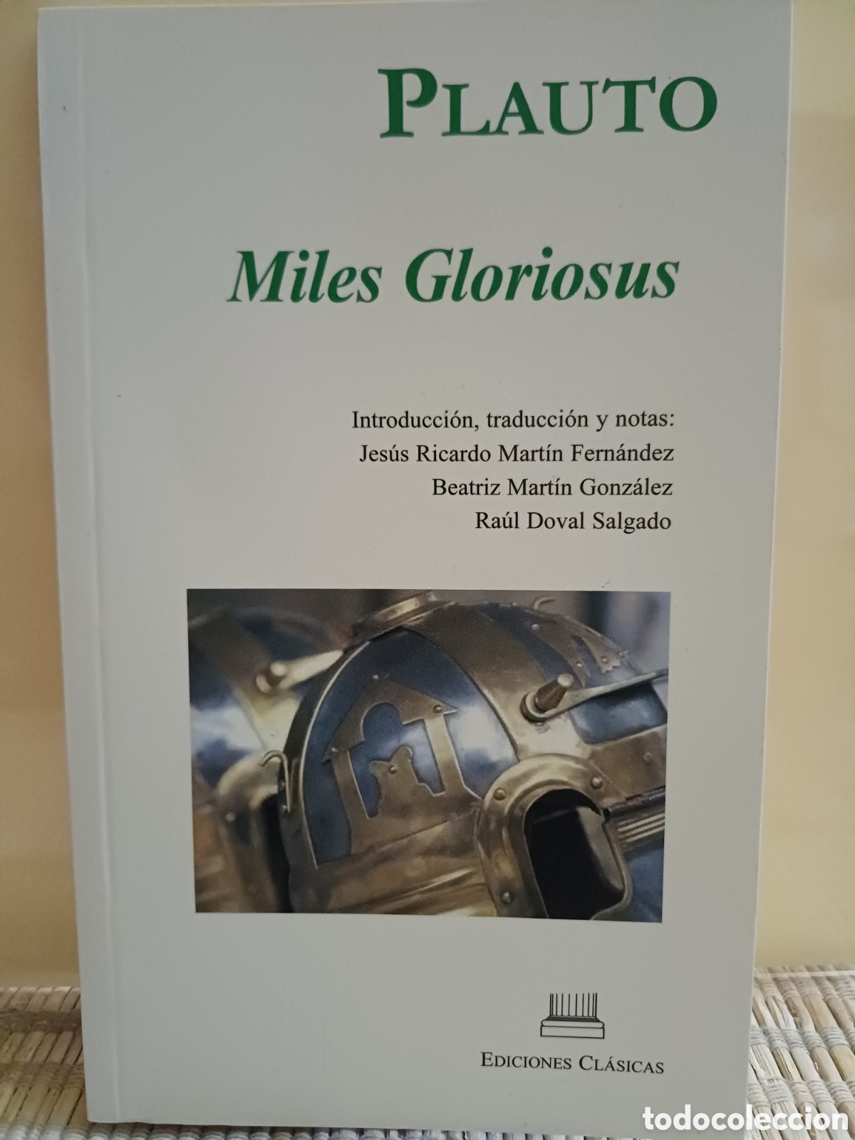 Libros: Plauto Miles Gloriosus