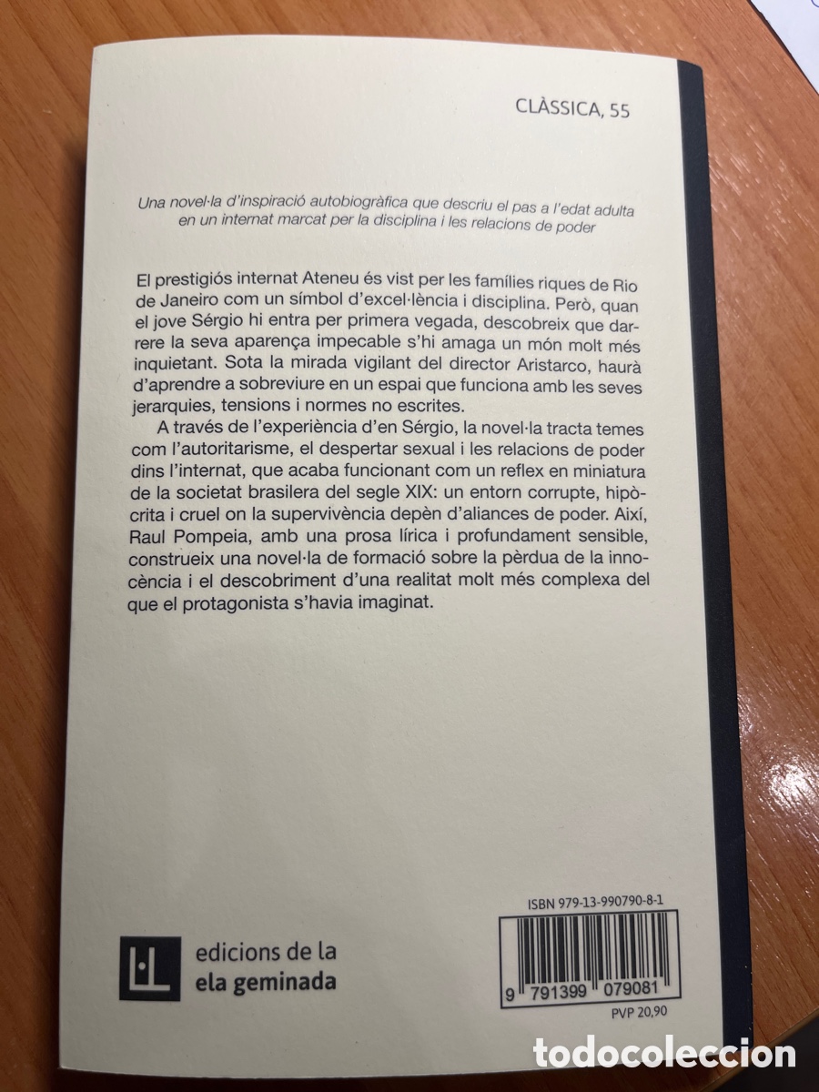 Libros: L&rsquo;Ateneu de Raul Pompeia - Foto 2