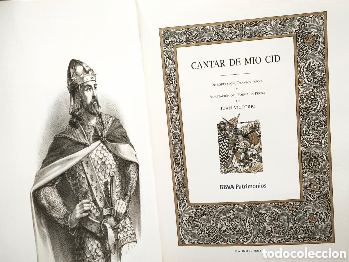 Libros: Cantar del M&iacute;o Cid. Pia &Eacute;pico. - Foto 6