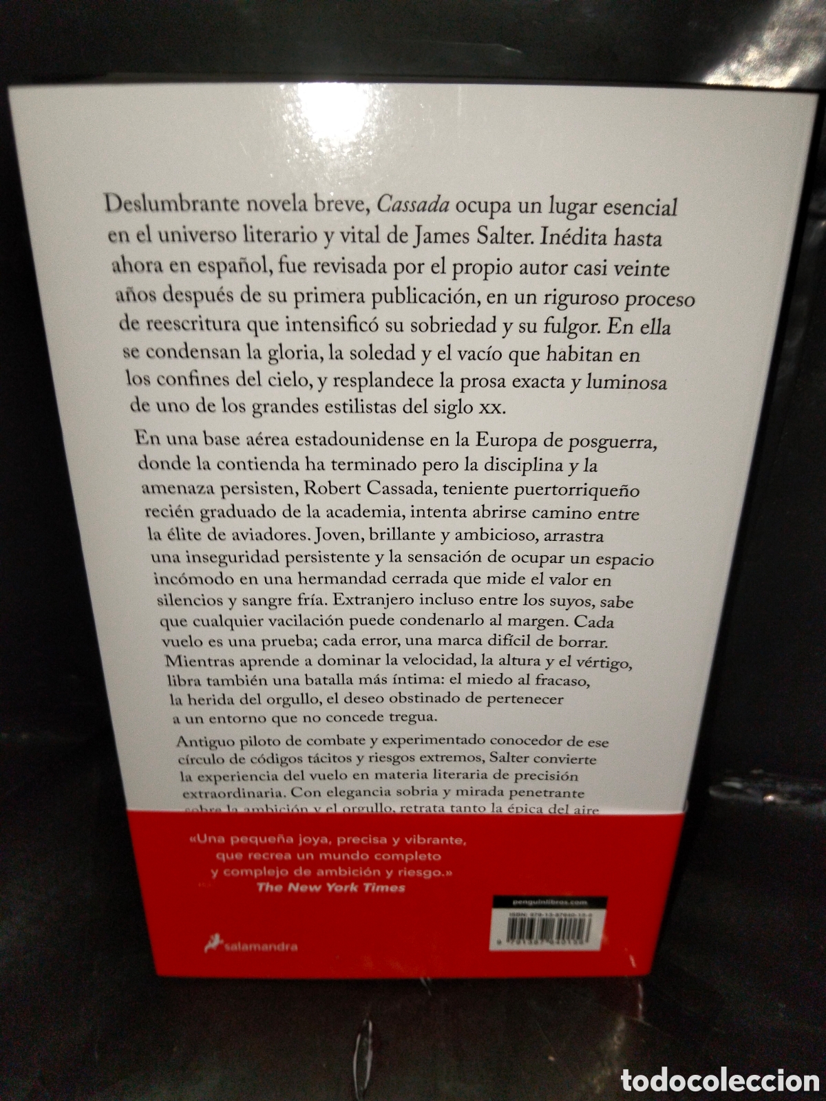 Libros: JAMES SALTER. CASSADA .SALAMANDRA - Foto 2