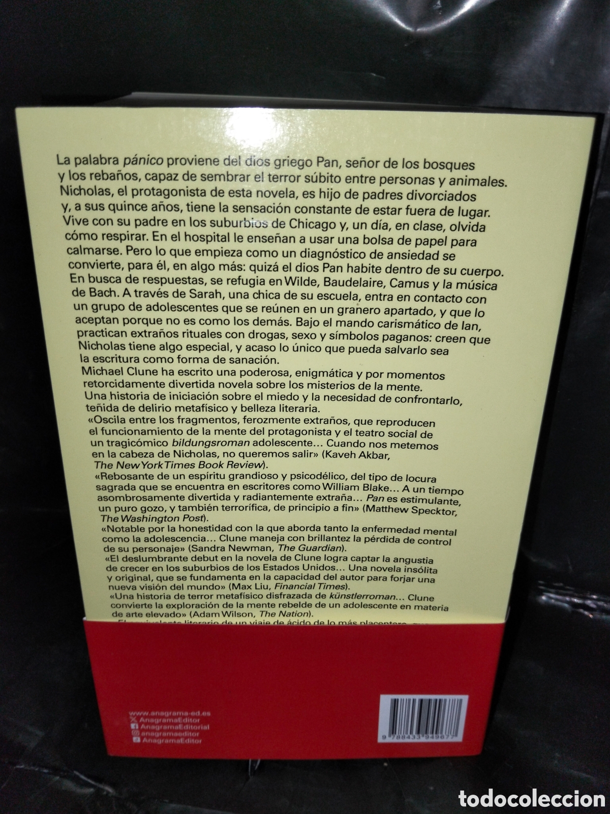 Libros: MICHAEL CLINE. PAN .ANAGRAMA - Foto 4