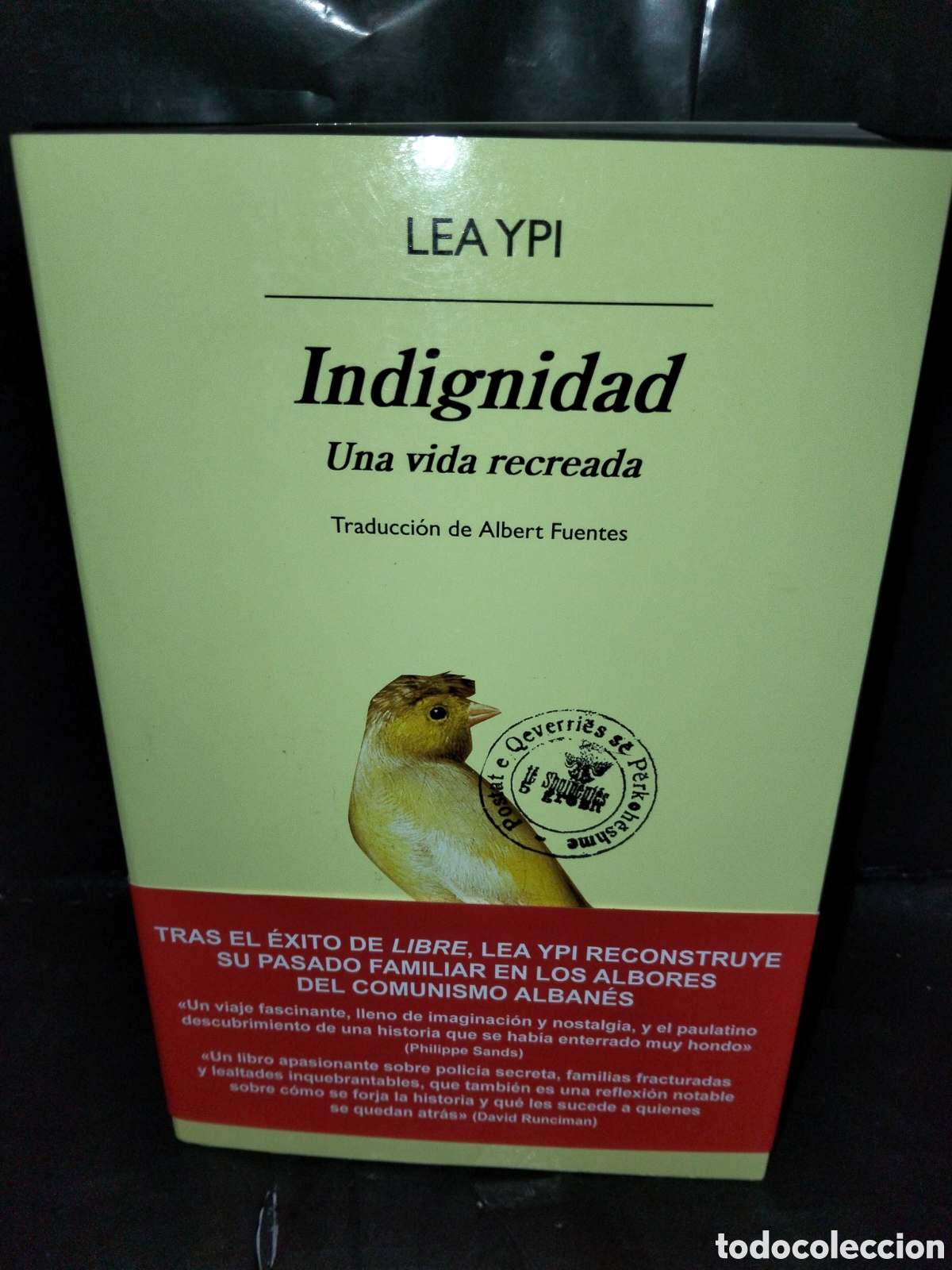 Libros: LEA YOI. INDIGNIDAD (UNA VIDA RECREADA) .ANAGRAMA