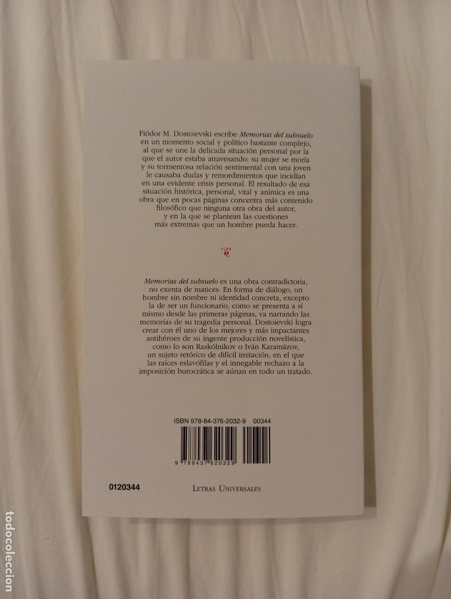 Libros: Memorias del subsuelo (C&aacute;tedra Editorial) - Foto 2