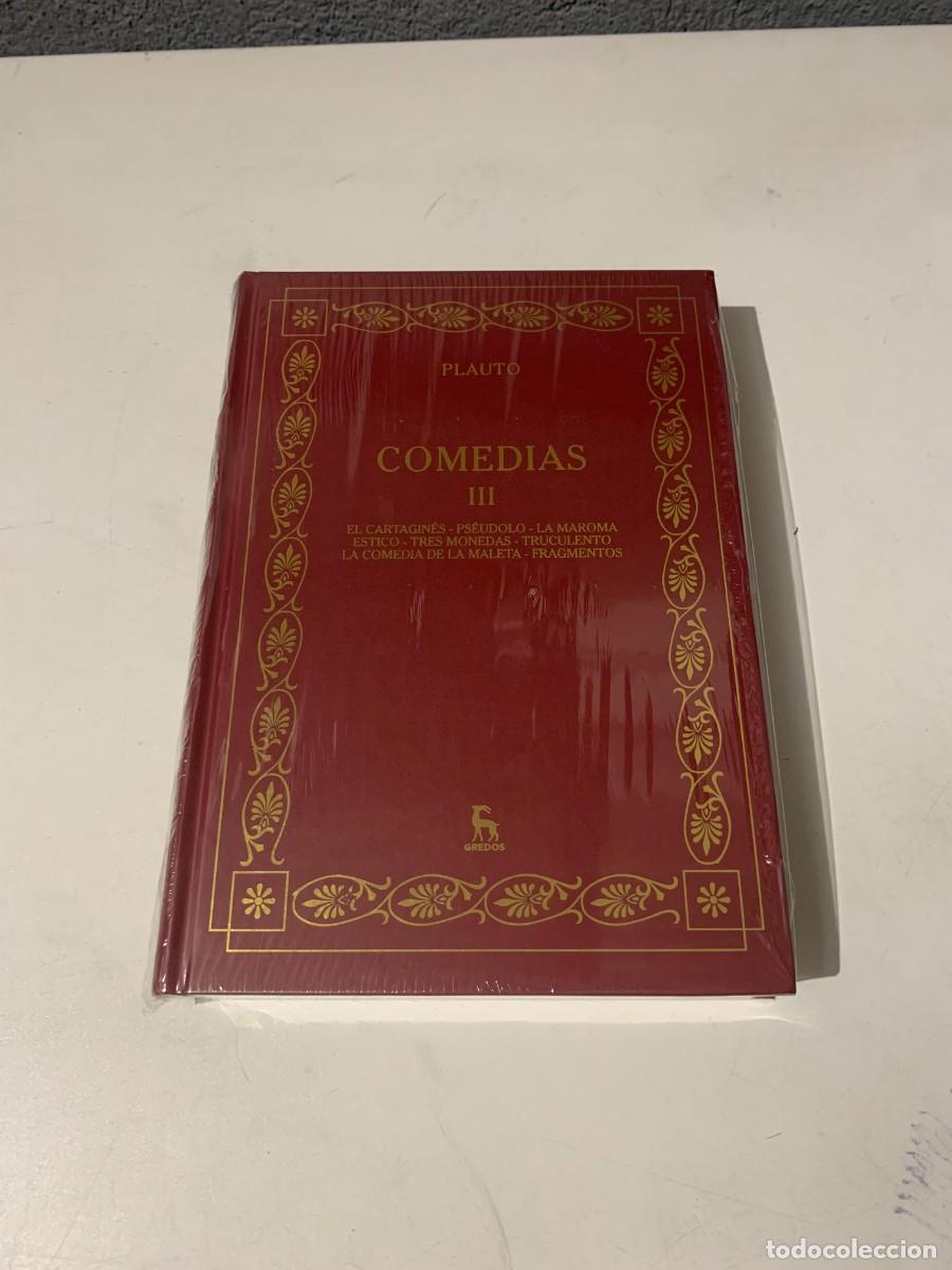 Libros: NUEVO PLAUTO COMEDIAS III CL&Aacute;SICOS GREDOS RBA