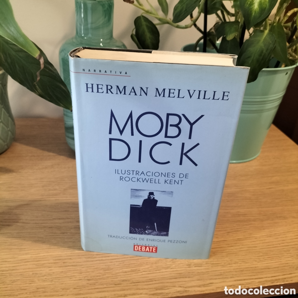 Libros: MOBY DICK - HERMAN MELVILLE - ILUSTRACIONES DE ROCKWELL KENT - EDIT. DEBATE