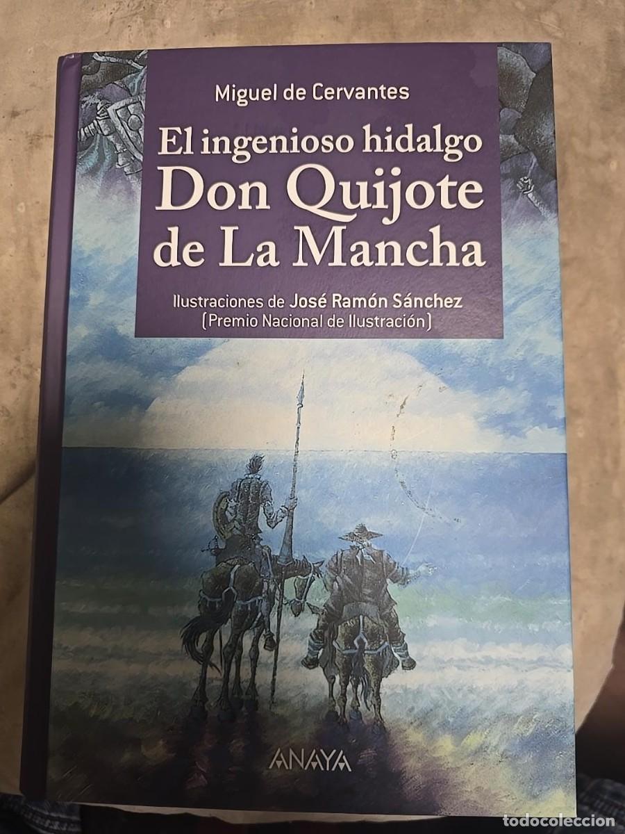 Libros: Don Quijote de la Mancha &ndash; Edici&oacute;n Anaya ilustrada &ndash; Tapa dura &ndash; 2015