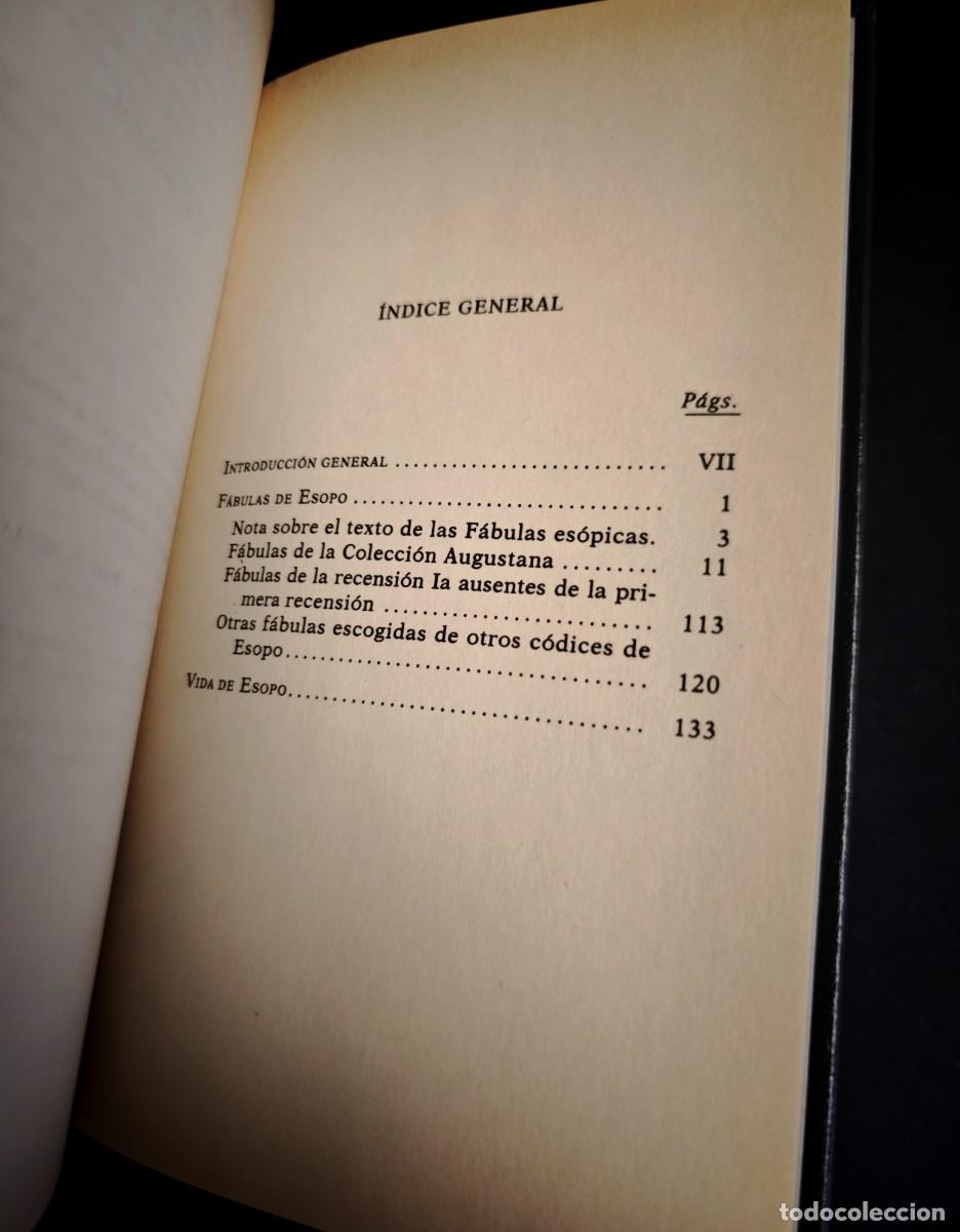 Libros: FABULAS DE ESOPO- VIDA DE ESOPO - Foto 6