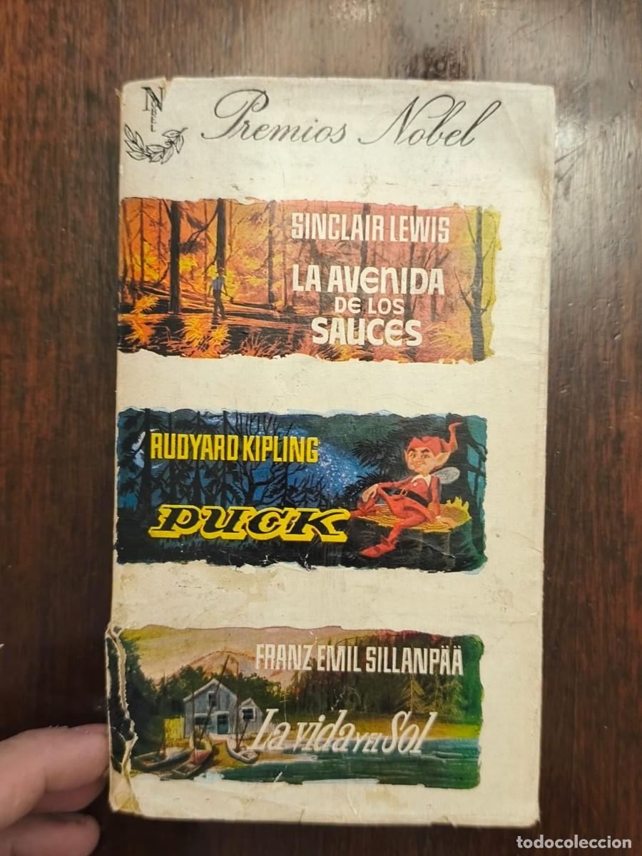 Libros: Remios Nobel LEWIS LA AVENIDA DE LOS SAUCES KIPLING PUCK SILLANP&Auml;A LA CIDA Y EL SOL