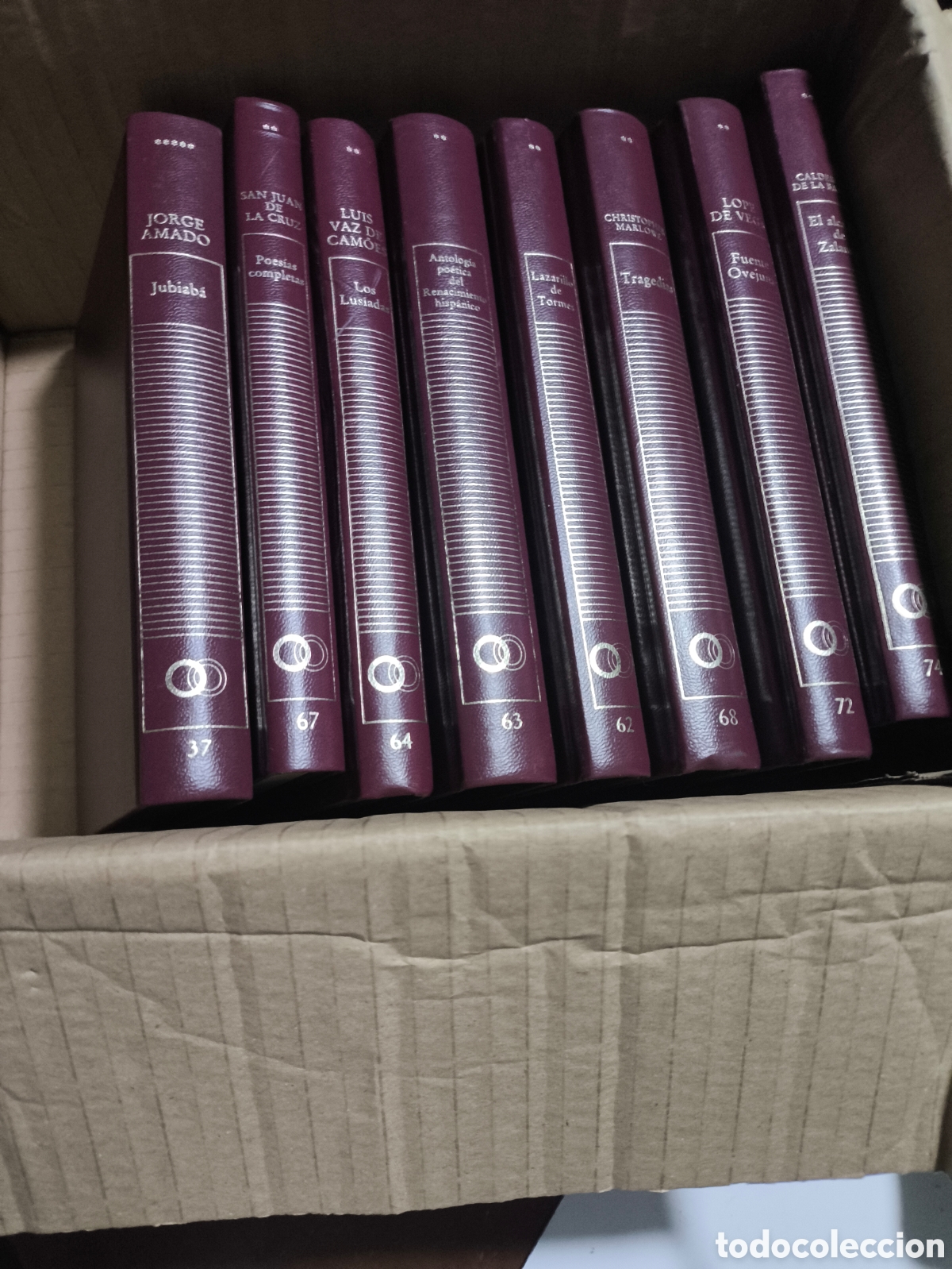 Libros: Lote de 8 libros de literatura.n.37._72