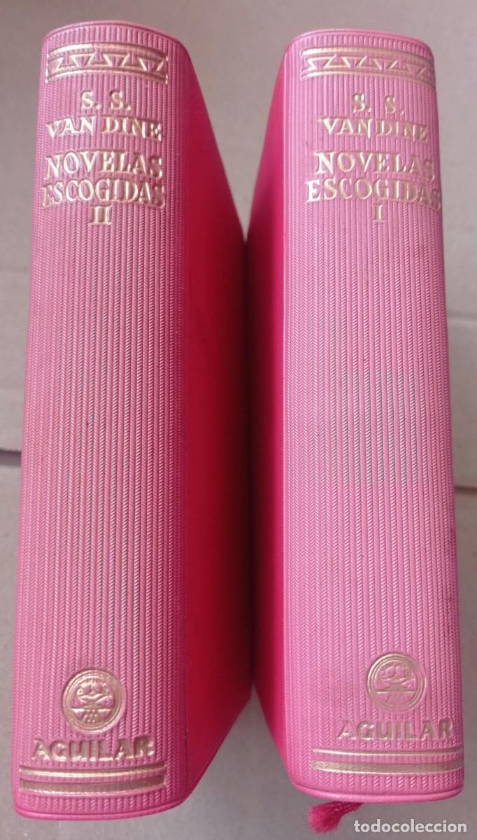 Libros: S.S.VAN DINE NOVELAS ESCOGIDAS. DOS TOMOS.AGUILAR., 1961