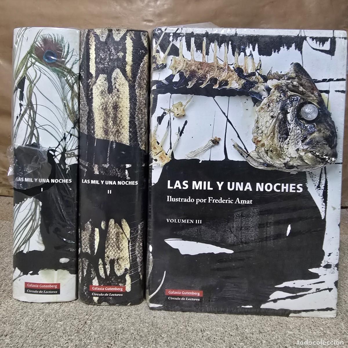 Libros: Las Mil y Una Noches.Completa 3 Tomos.Galaxia Gutenberg.precintado