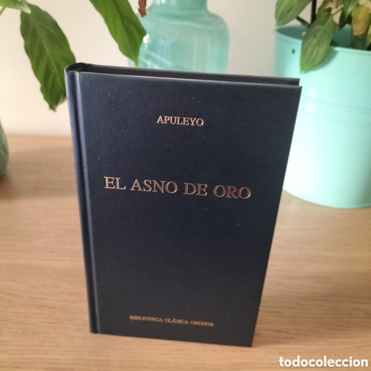 books: EL ASNO DE ORO, APULEYO - BIBLIOTECA CL&Aacute;SICA GREDOS 9 - TOTALMENTE NUEVO SIN LEER