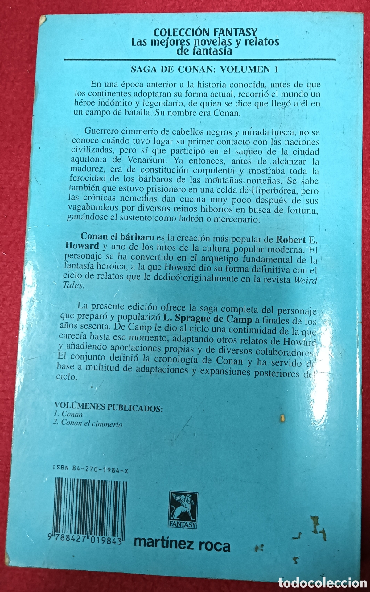Libros: Conan - Martinez Roca - Robert E Howard - N 42 - Foto 2
