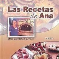 Libros: LAS RECETAS DE ANA. ANA RAMÍREZ TORRES