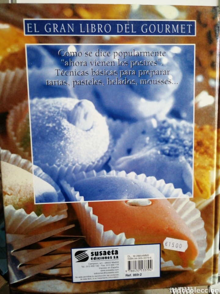 Libros: El gran libro del Gourmet. Postres caseros - Foto 6