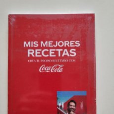Livros: MIS MEJORES RECETAS COCA COLA MERCHANDASING - CHEF JAVIER PEÑA - PRECINTADO. Lote 308965533