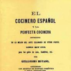 Libros: EL COCINERO ESPAÑOL Y LA PERFECTA COCINERA. PARIS - VALENCIA