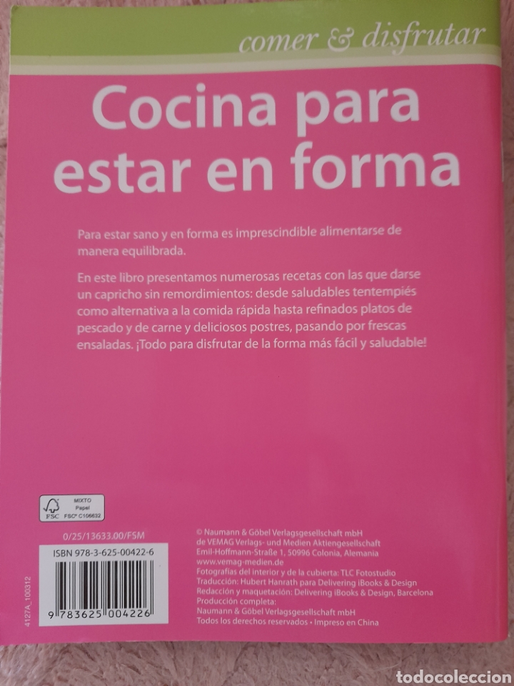 Libros: Cocina para estar en forma. - Foto 2