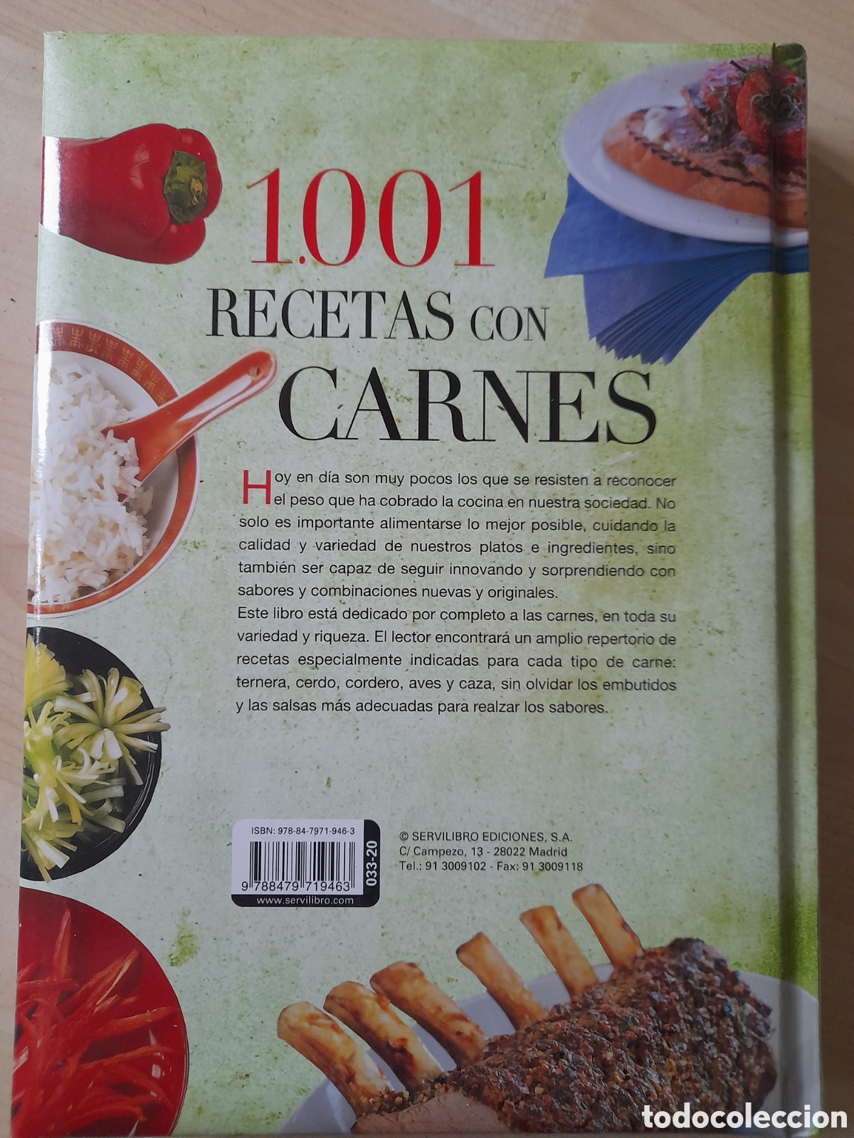 Libros: 1001 recetas con carnes - Foto 2